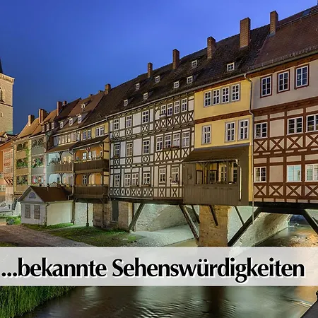 Appartamento Grosszuegige 3r Altbau Mit 2sz, Wz, Smart-tv, Nobilia Kueche, Ruhige Zentrale Lage - Nur Ein Kurzer Spaziergang In Altstadt Und Zur Kraemerbruecke - Kostenlose Parkplaetze In Den Umliegenden Strassen - Ausgewaehlte Empfehlungen Fuer I *