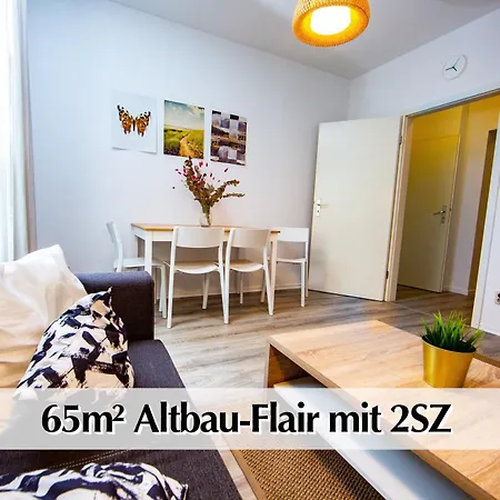 3R Altbau-Apartment Mit 2Sz, Smart-Tv, Ruhige Zentrale Lage *