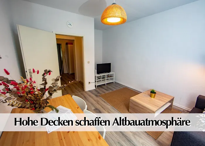 Grosszuegige 3r Altbau Mit 2sz, Wz, Smart-tv, Nobilia Kueche, Ruhige Zentrale Lage - Nur Ein Kurzer Spaziergang In Altstadt Und Zur Kraemerbruecke - Kostenlose Parkplaetze In Den Umliegenden Strassen - Ausgewaehlte Empfehlungen Fuer I * Erfurt