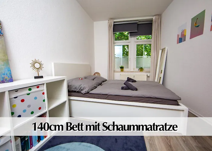 Daire Grosszuegige 3r Altbau Mit 2sz, Wz, Smart-tv, Nobilia Kueche, Ruhige Zentrale Lage - Nur Ein Kurzer Spaziergang In Altstadt Und Zur Kraemerbruecke - Kostenlose Parkplaetze In Den Umliegenden Strassen - Ausgewaehlte Empfehlungen Fuer I